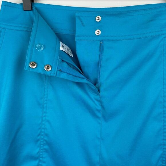 Tail Turquoise Blue Golf Tennis Skort NEW Sz 6 Active Stretch Inside Pocket - Picture 5 of 8